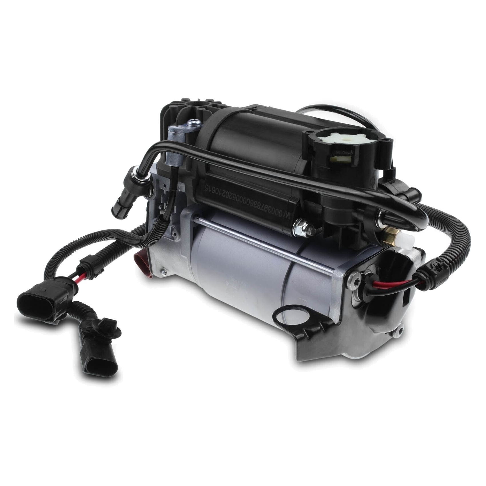 Air Suspension Compressor W/Bracket For Audi A8 Quattro 03-10 S8 4.2L 4E0616007D