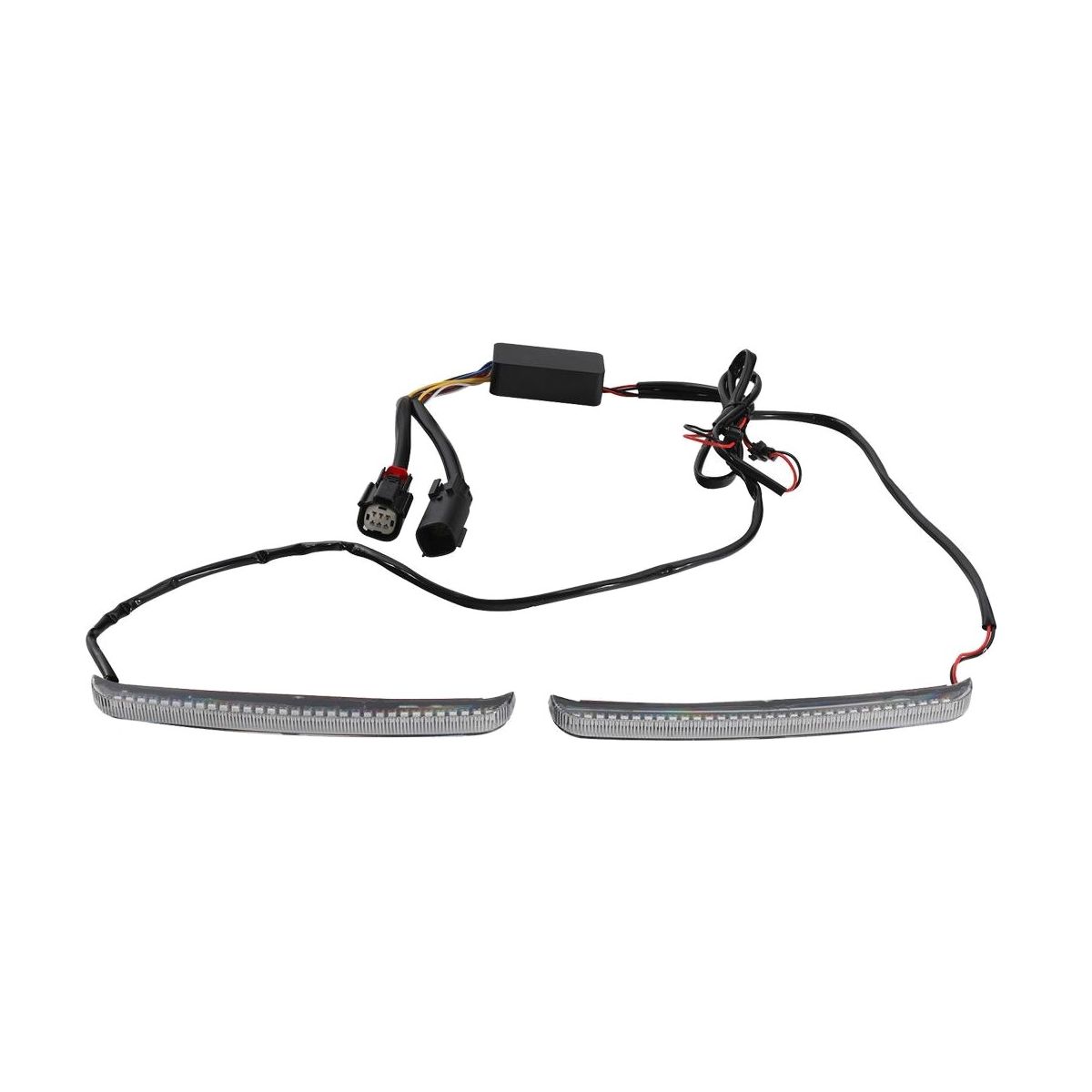 For 14-22 Harley-Davidson Electra Glide Led Saddlebag Run Brake Turn Red Lights