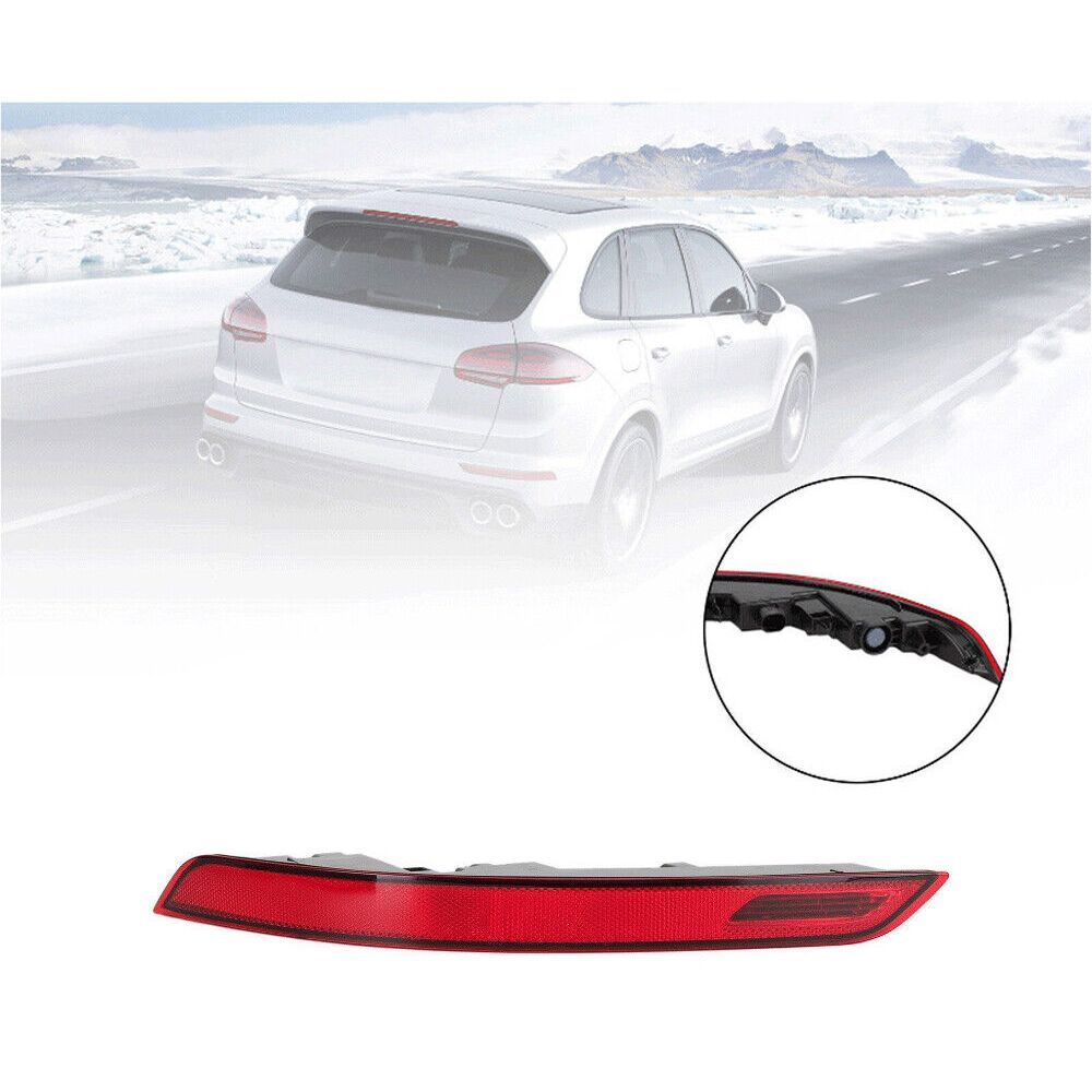 For 2015-2016 Cayenne Left Side Rear Bumper Fog Reflector Light 95863110510