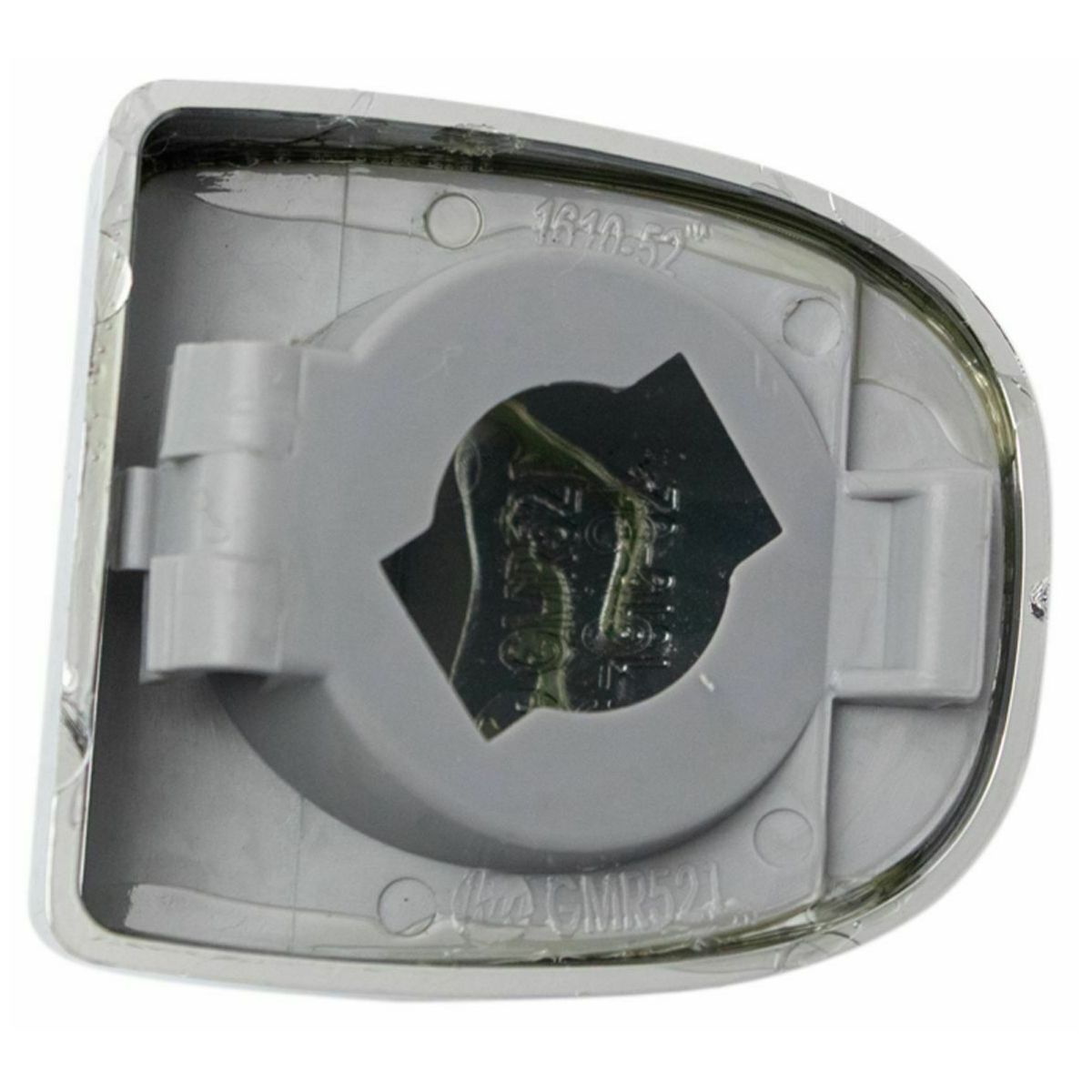For 1999-2005 Chevrolet Silverado 1500 Rear Chrome License Plate Light Lens Set