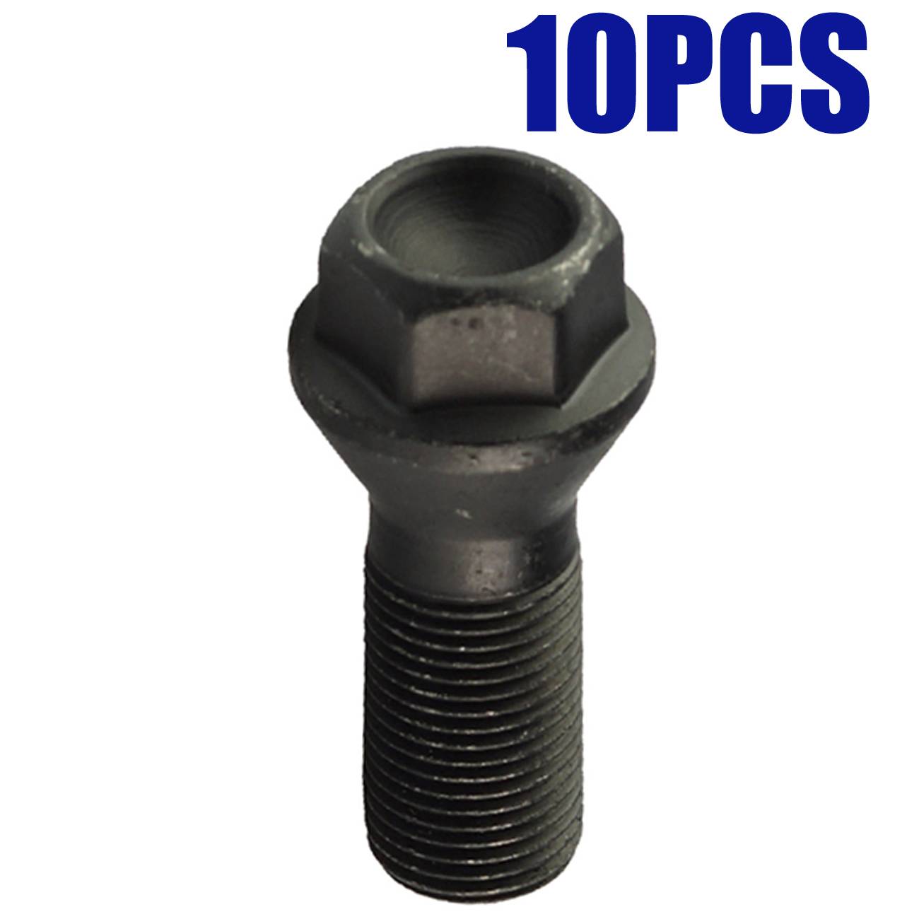 10PCS For BMW F25 X3 E70 X5 Black Wheel Lug Bolts 36136781151