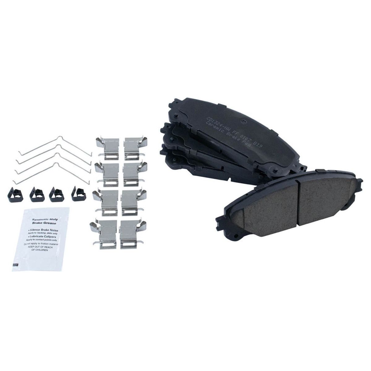 Front Brake Calipers Pads & Rotors Kit Fits 2010-2015 Lexus 2010-2018 Toyota
