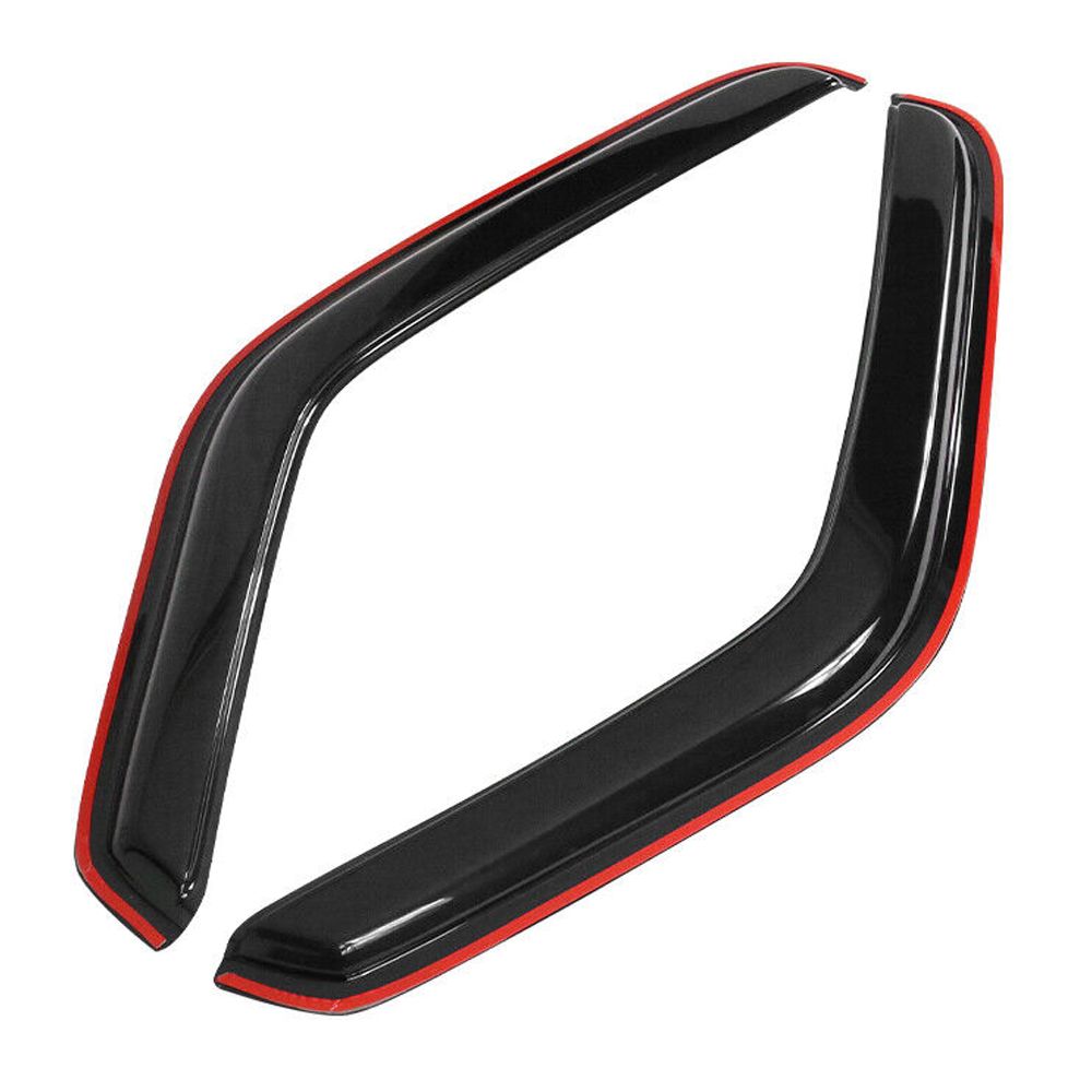 2 Sets Of - Fits 93-11 Ford Ranger In Channel Window Visors Rain Sun Guard Vent Set