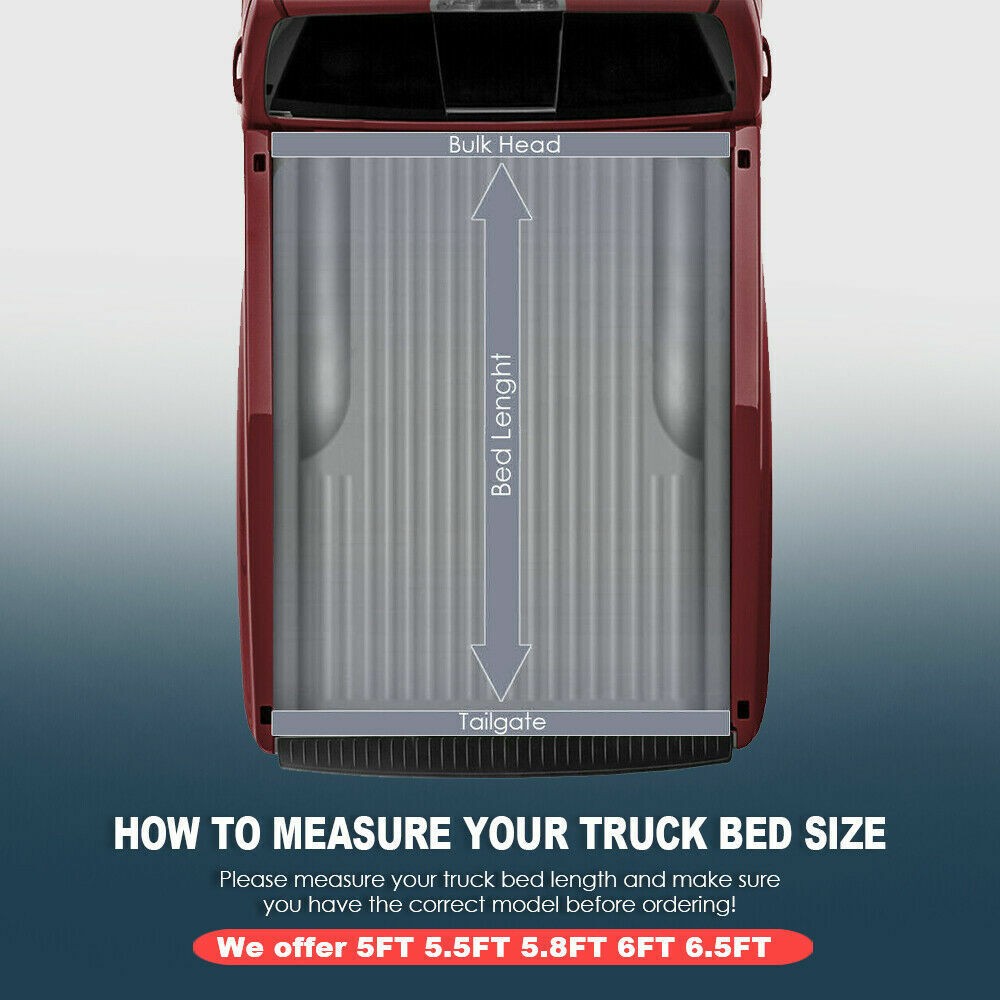 6 Sets Of - Tonneau Cover Sierra 6.6/6.5FT 4-FOLD Bed