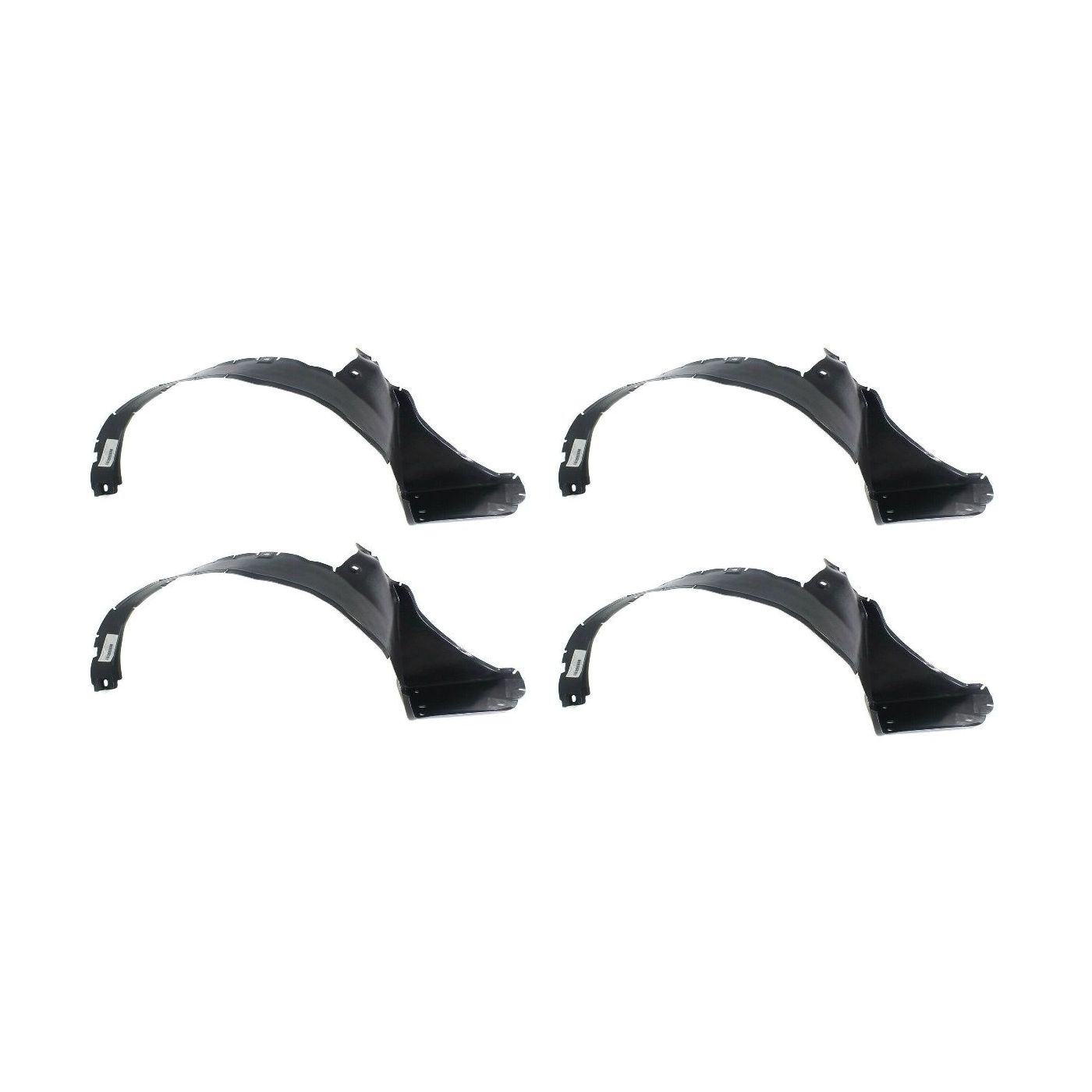 4 Sets Of - Splash Shield For 1998-2004 Mercedes-Benz Front Driver Side Rear Section