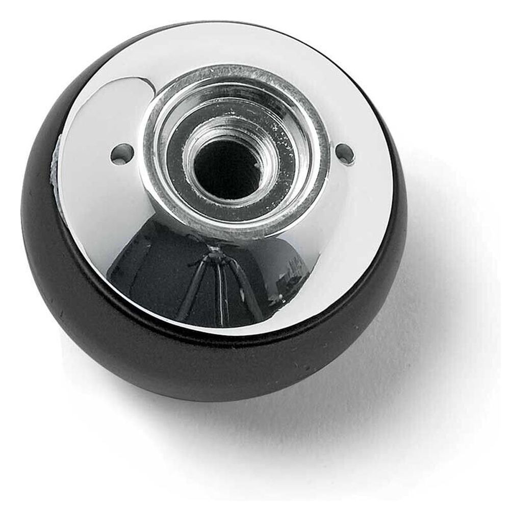 For 1967-1971 Chevelle Concours Speed Shift Knob 3/8inch Thread-Black W/Chrome