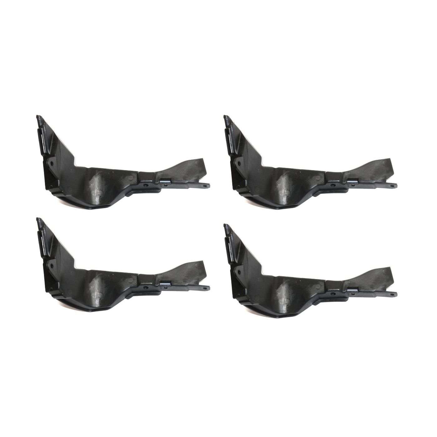 4 Sets Of - Bumper Retainer For 2015-2018 C300 Front Passenger Side Lower
