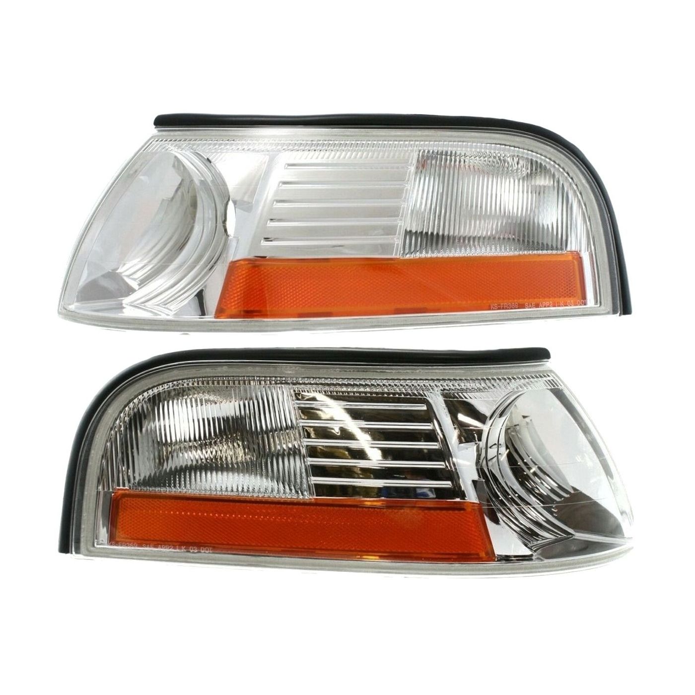 Corner Light For 2003-2005 Mercury Grand Marquis Set Of 2 LH RH Incandescent