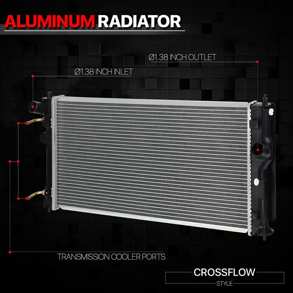 For 00-05 Celica GT A86536-5332ARMEO Aluminum Core Factory Replacement Radiator