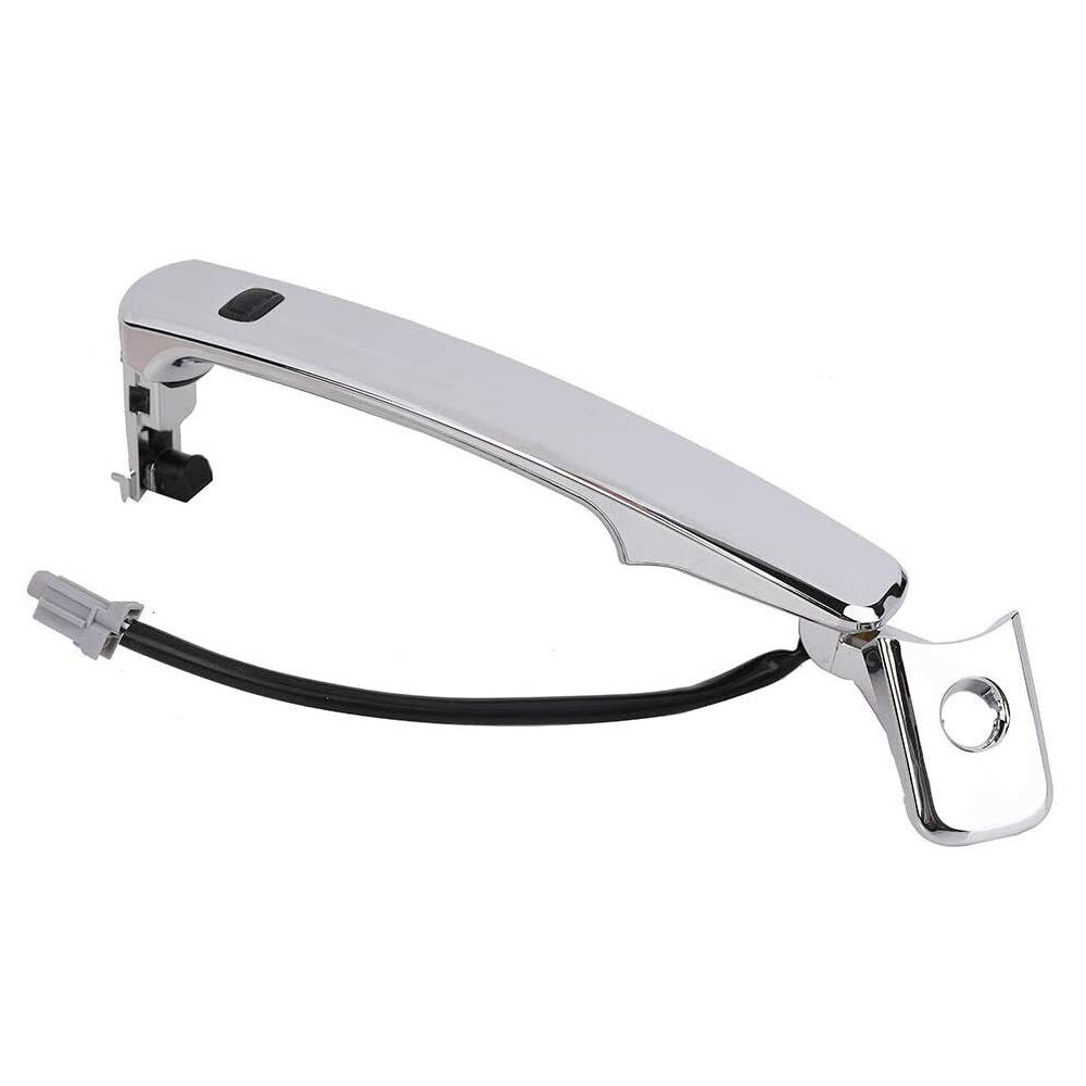 Front Rear Left Driver Outside Chrome Door Handle For 14-15 Rogue Select Entry