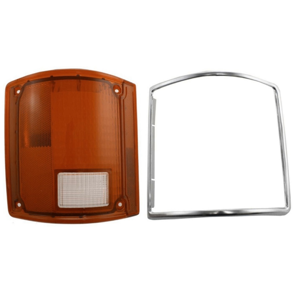 Tail Lens LH+Chrome Trim For Blazer C10 C20 C30 K10 K20 Pickup Suburban K Series