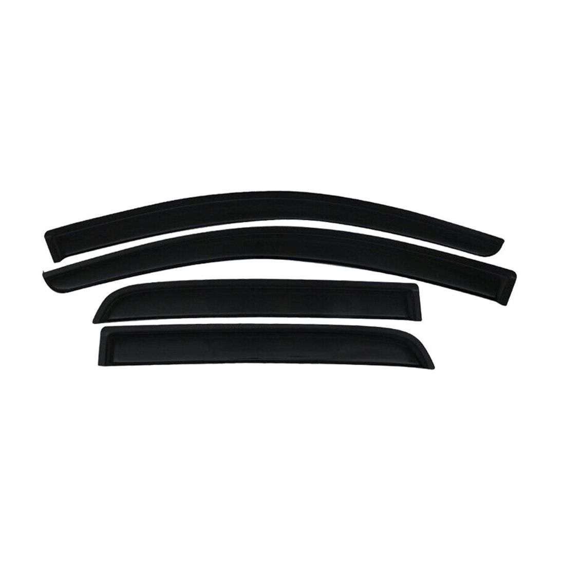 Fits 14-23 Mitsubishi Mirage Hatchback Acrylic Window Visors Rain Sun Guard 4Pc