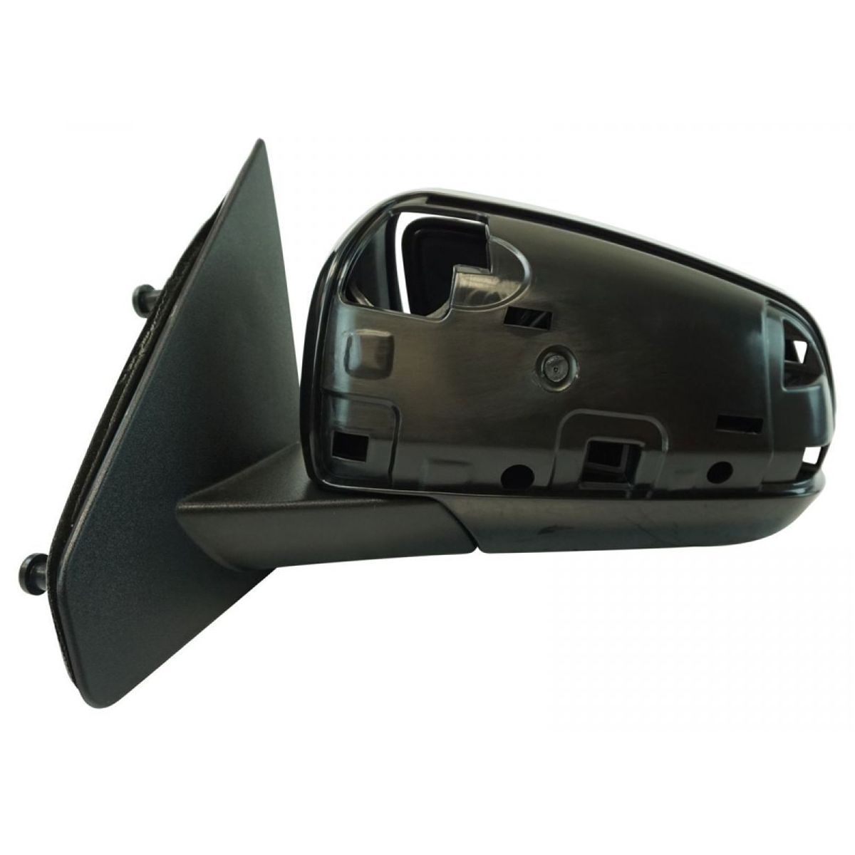 For 08-14 Avenger Exterior Power Heated Manual Folding Mirror Black Left Side