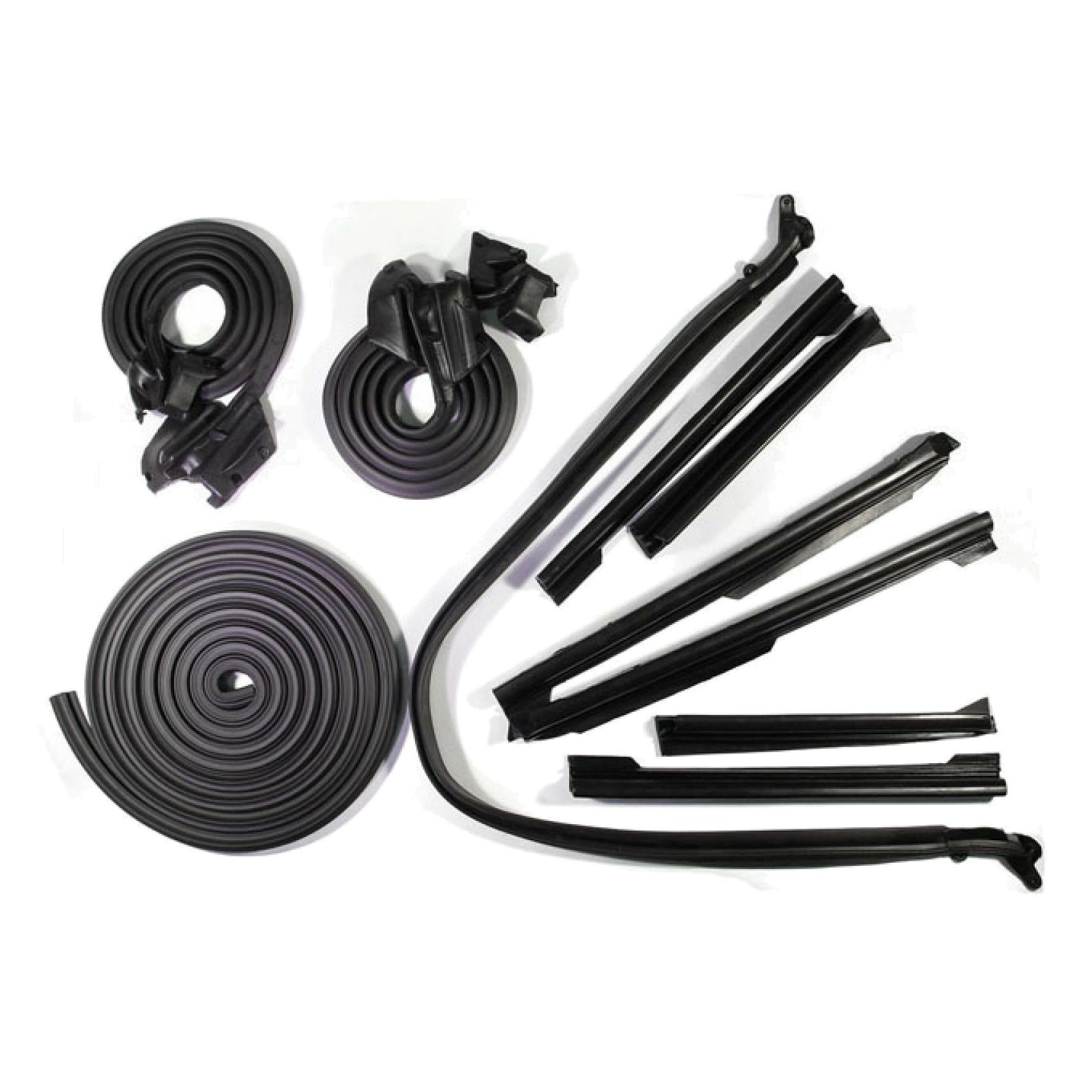 Weatherstrip Seal Kit Set 10pc For 1968 F85 U/K Pontiac 1968 GTO U/K Special