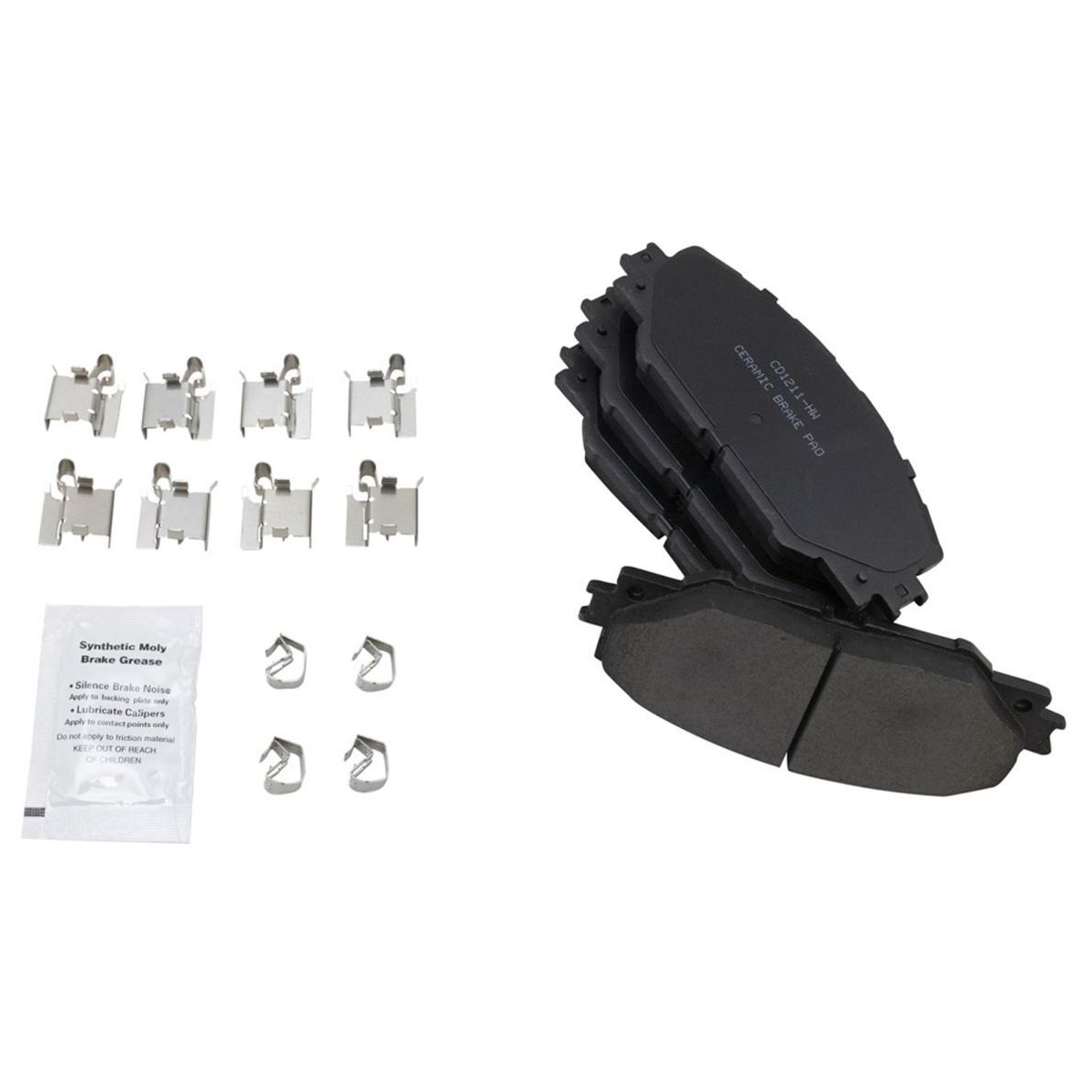For Corolla IM Matrix RAV4 Vibe TC Front Ceramic Brake Pad Set & Rotor Set