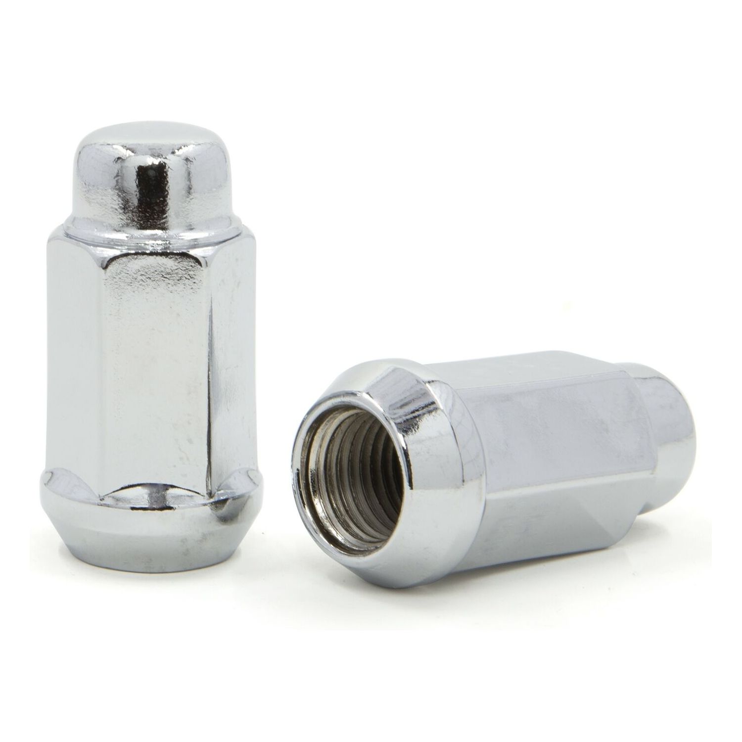 2 Sets Of - Lug Nuts Long Bulge Acorn 14x1.5 XL Tall Chrome Wheel Nut