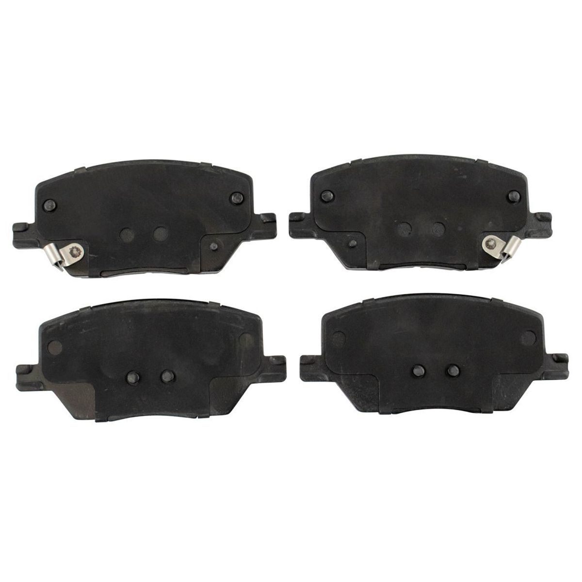 For 16-19 Fiat 500X Trekking Plus Front Ceramic Brake Pad & Coated Rotor Kit
