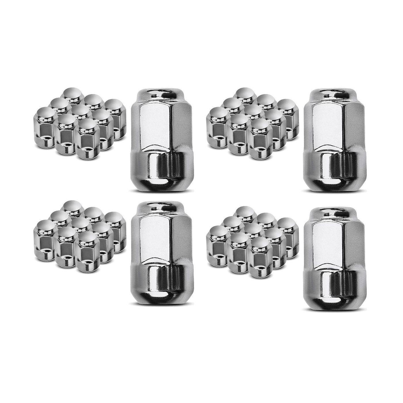40 PCS - M12-1.5 Wheel Lug Nut For Honda Accord Civic CR-V Acura CL TL EL Isuzu Oasis