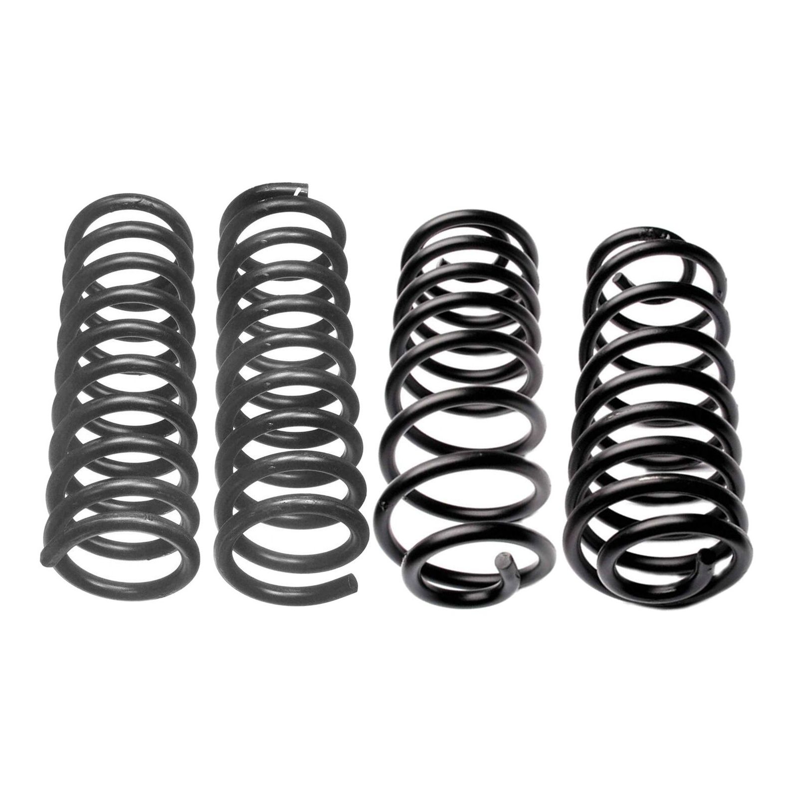 Front & Rear Coil Springs Kit Police For Ford 98-02 Crown Victoria Sedan 8V