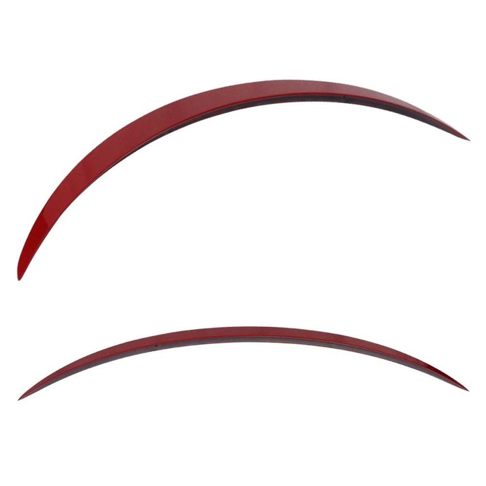 For 19-23 3 Mayor Model 3 OE Style Trunk Spoiler ABS #PPMR Sunset Red Metallic