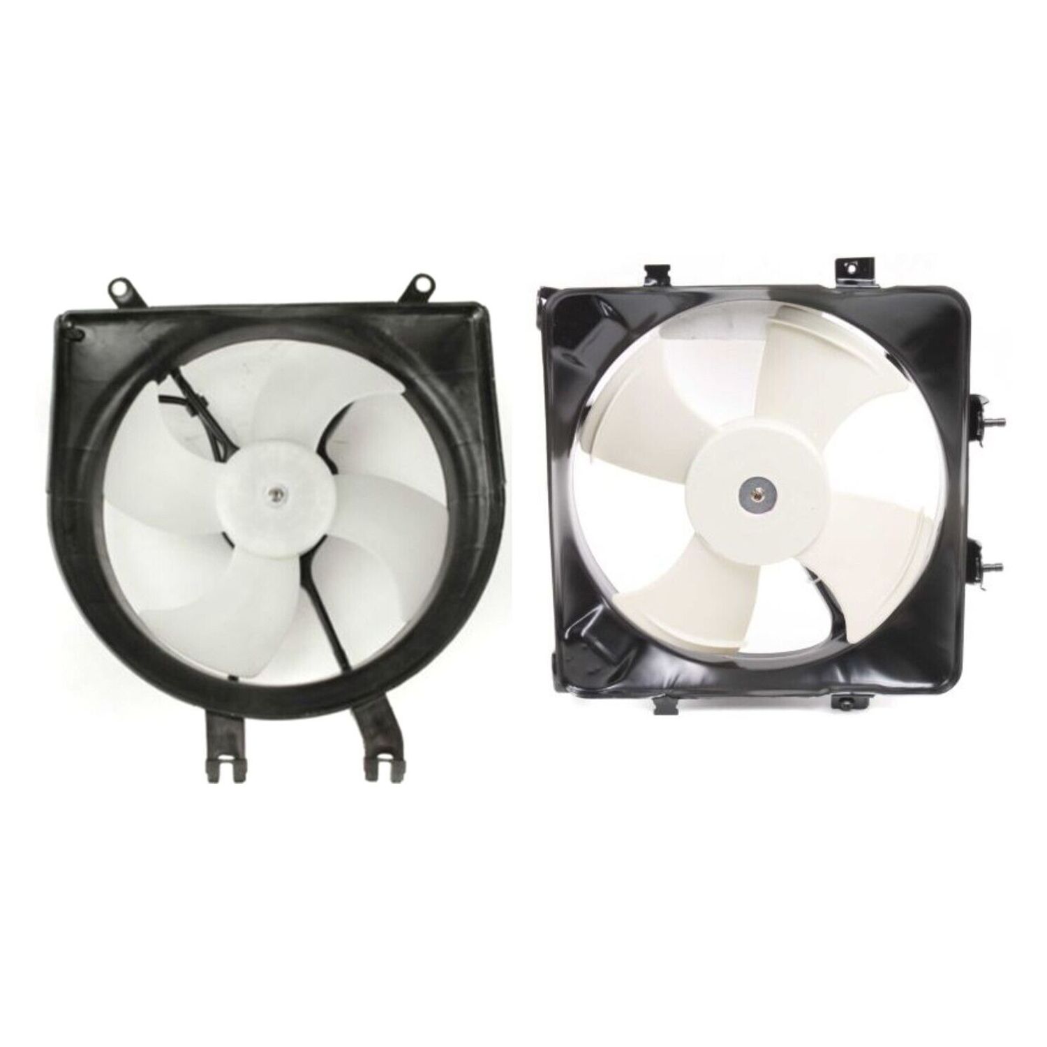 Radiator Cooling Fan W/A/C Condenser Fan For 93-97 Civic Del Sol Toyo Design