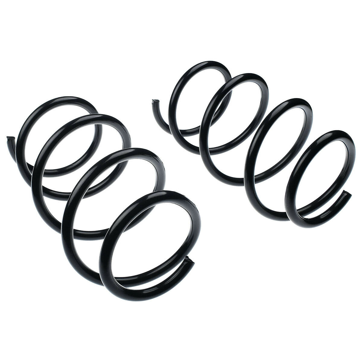 2x Front Left LH & Right Coil Springs For 08-09 535i 04-06 545i 06-10 550i E60