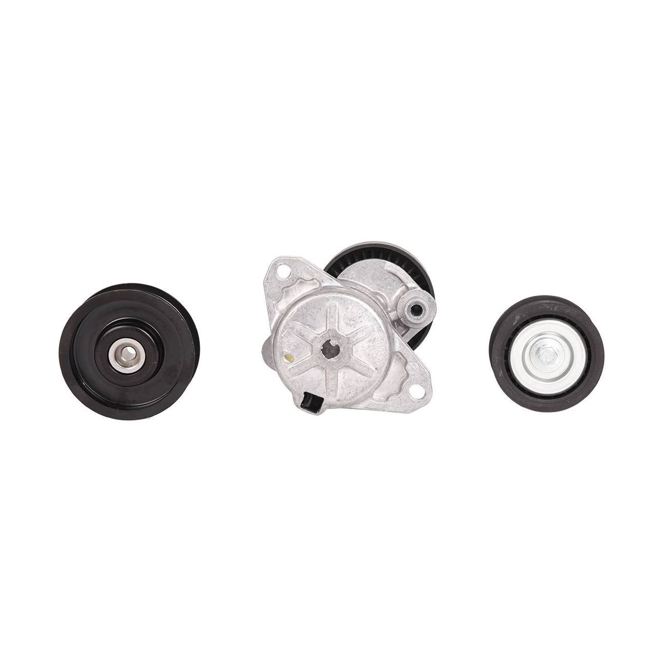 For 2005-2014 Mercedes-Benz C280 Drive Belt Tensioner+Idler Pulley 2722000270