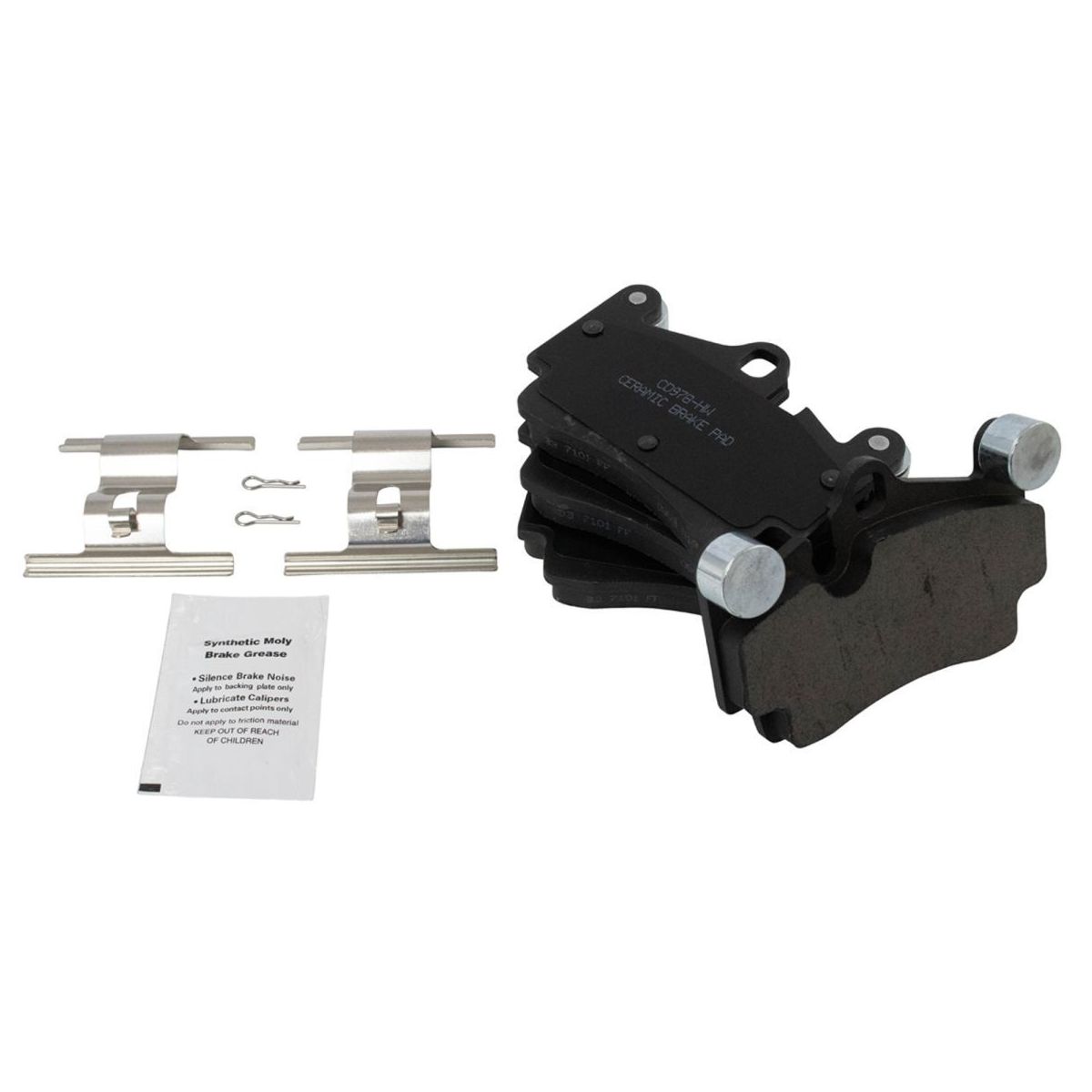 Front & Rear Ceramic Disc Brake Pad Kit For 2011-2015 Audi Q7 Premium Plus SUV