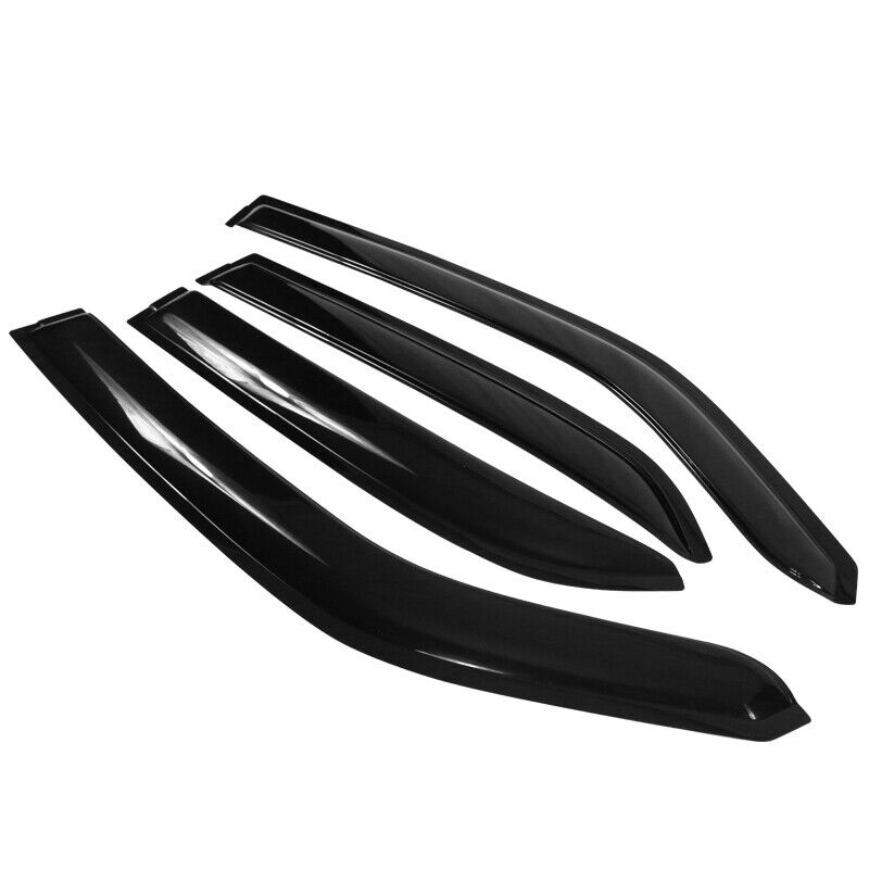Window Visor Slim Style Rain Sun Guard 4PCS