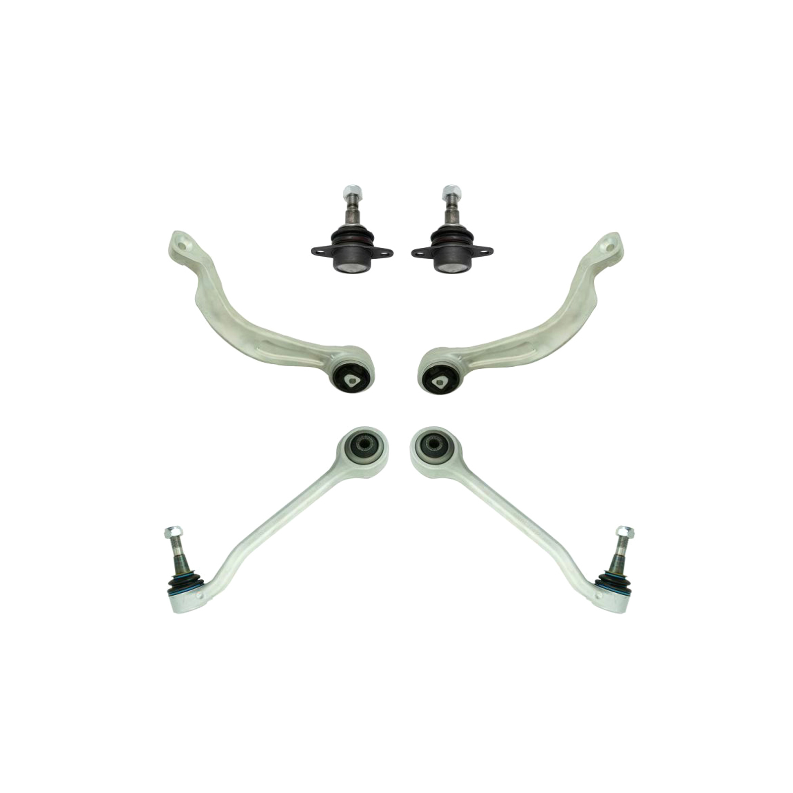 Front Lower Control Arm Ball Joint Forward Rearward 6pc Set Kit For BMW