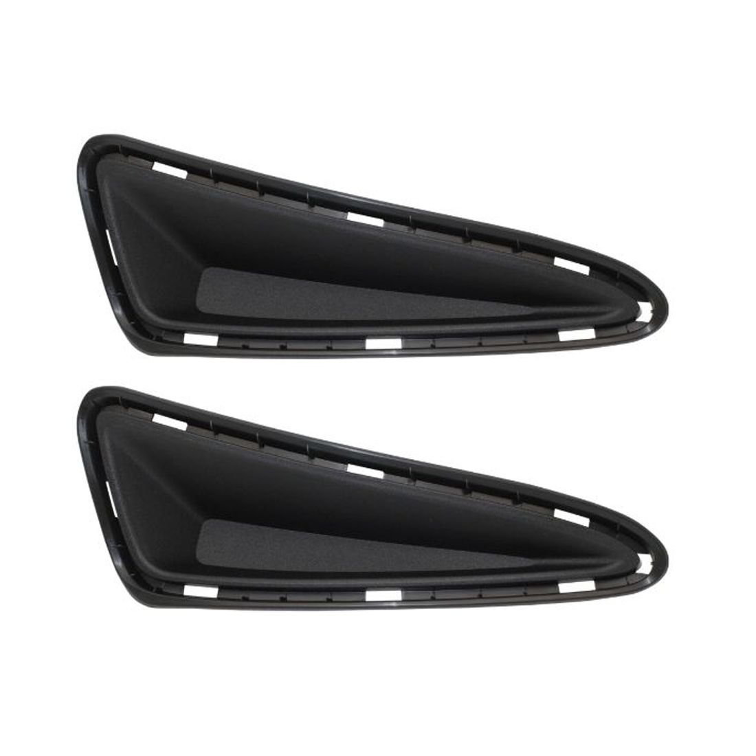 2 Sets Of - Bumper Trim For 2018-2019 Toyota C-HR Sport Utility Front Passenger Side