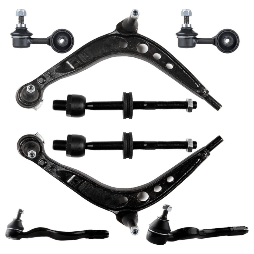 8 X Front Suspension & Steering Part Control Arms Kit Fits 1992-2002 BMW 3Sieres