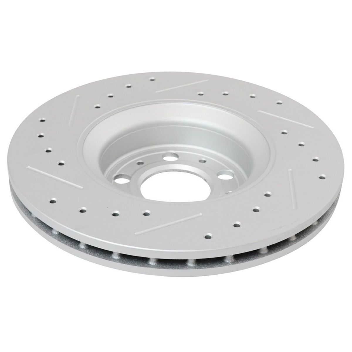 For 2003-2014 XC90 Drilled Slotted Brake Rotor & Ceramic Pad Front & Rear Kit