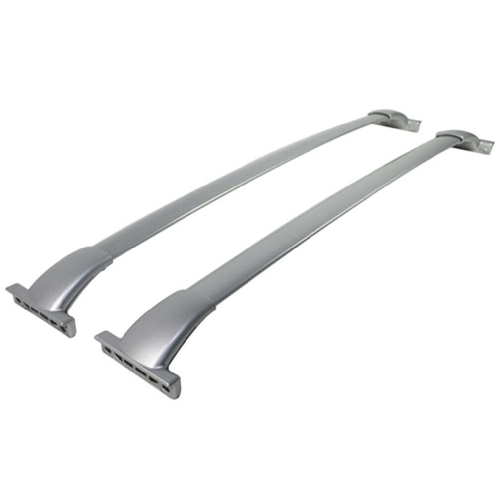 2 Sets Of - Silver Aluminum Roof Rack Top Bar Rail For 13-19 Pathfinder Sport Utility