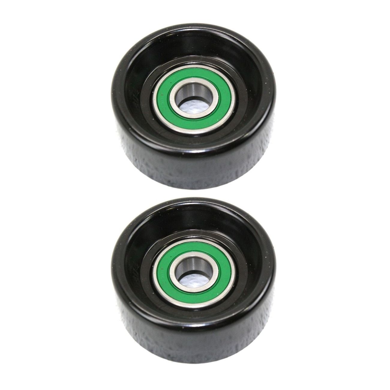 2 Sets Of - 89007 Accessory Belt Idler Pulley Upper For Chevrolet Chrysler Dodge Ford