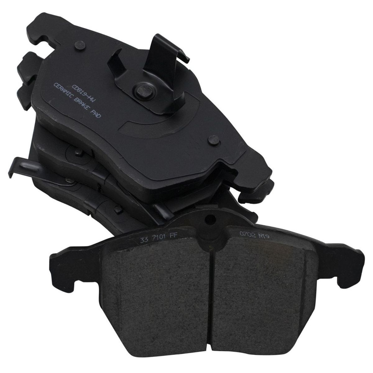 Front & Rear Posi Ceramic Disc Brake Pad Kit For 9-3 Saab Saturn