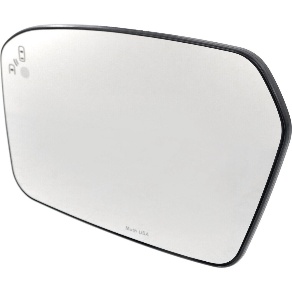 Mirror Glass For 10-12 Fusion 10-11 Milan Heated Left With Blind Spot Detection