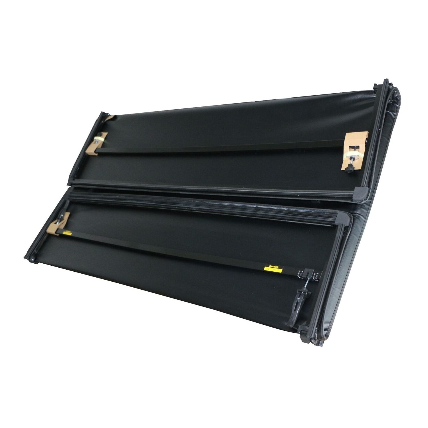 6.5FT 4-Fold Soft Tonneau Cover For 2016-2021 Nissan Titan / XD Truck Bed 78''