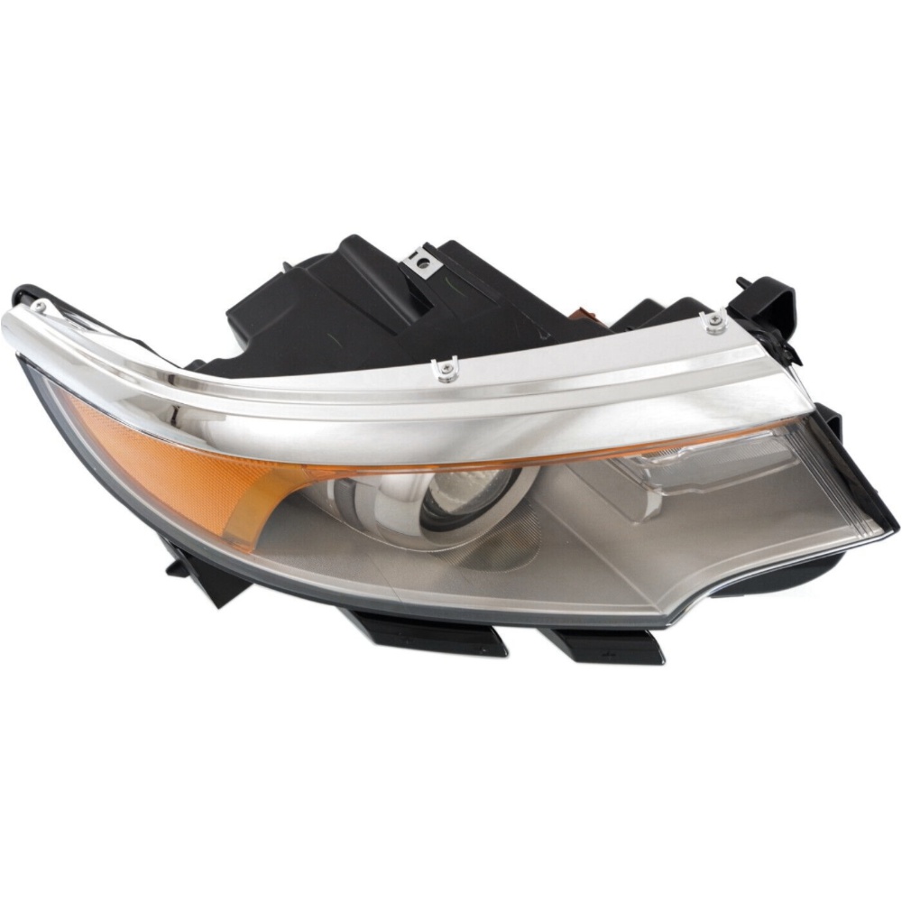 Headlight For Ford 11-14 Edge SEL 11-14 Edge Sport Right Clear Lens With Bulb