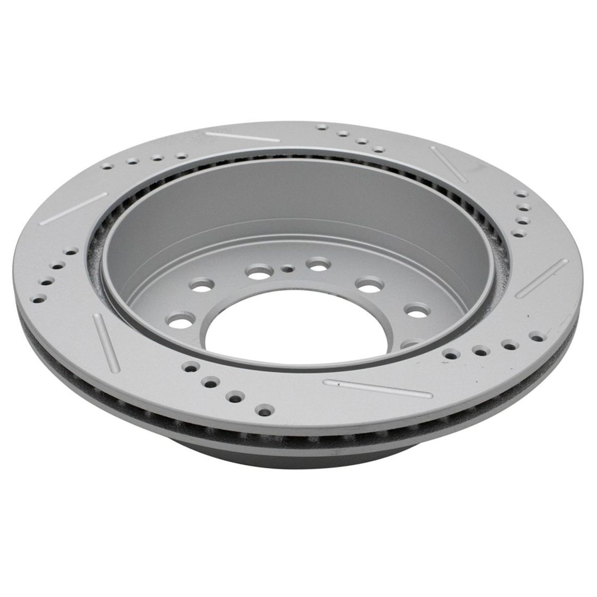 Disc Brake Rotor Drilled & Slotted Rear G-Coated