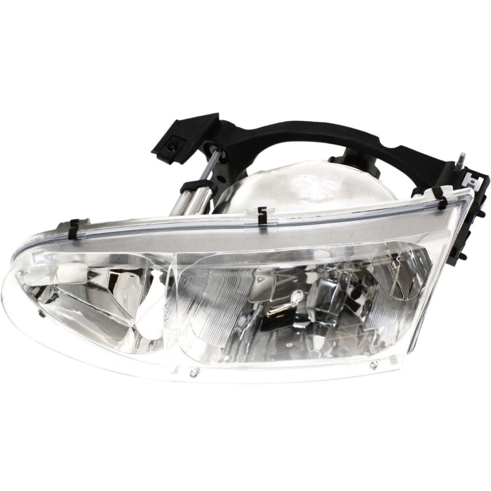 Halogen Headlight For Mercury 99-02 Villager Nissan 99-00 Quest Left W/ Bulb