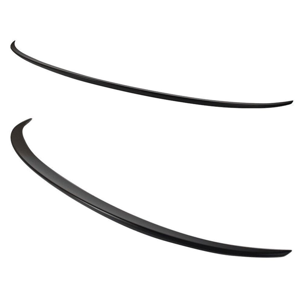For 14-16 BMW 520i Sedan 5-Series 4-drStyle Unpainted ABS Rear Trunk Spoiler