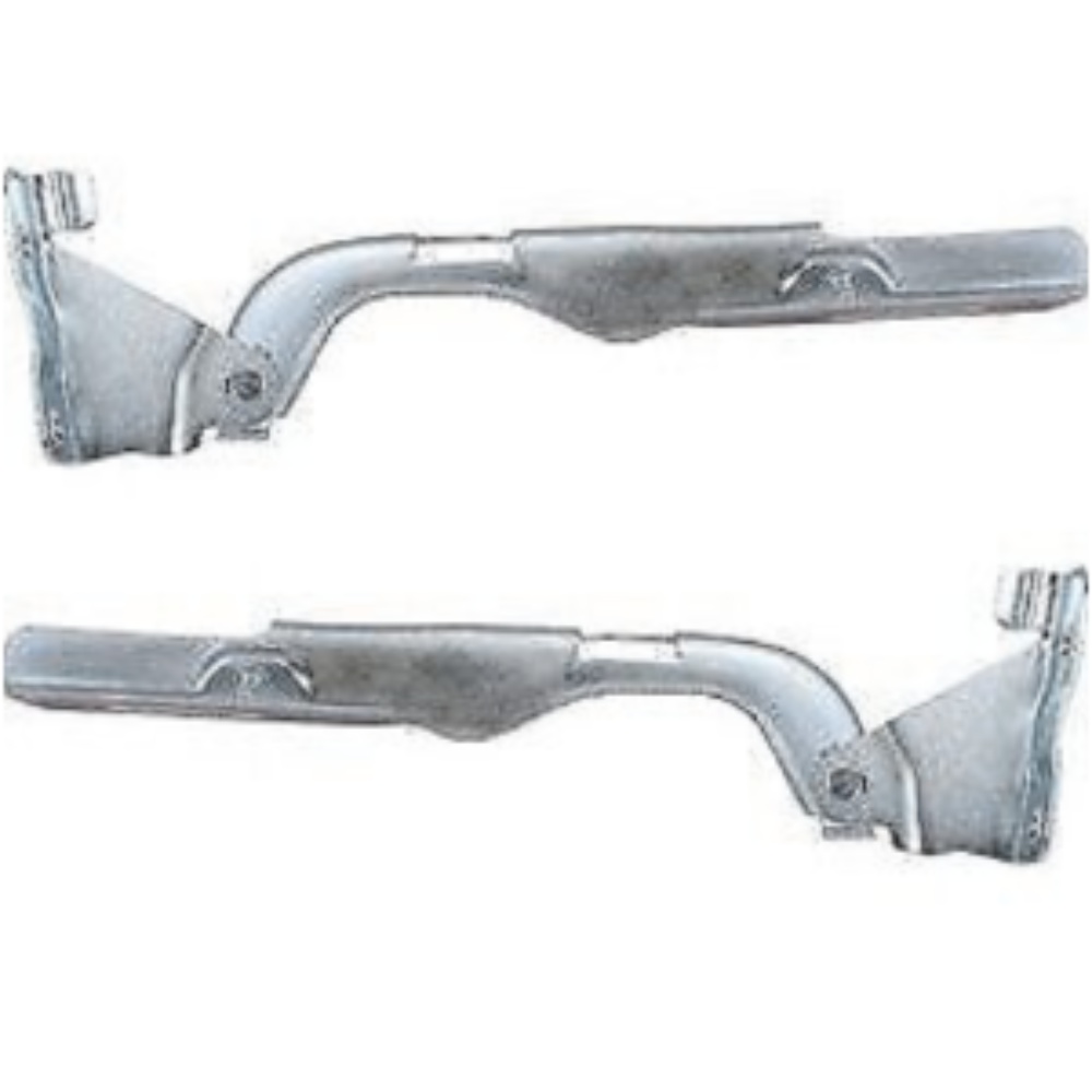 8 PCS - Set Hood Hinges Driver & Passenger Side F150 Truck Left Right F-150