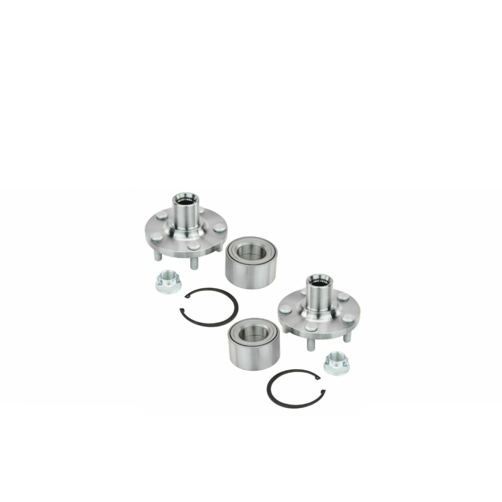 2 Sets Of - Wheel Bearing And Hub Front For 2000-2019 Pontiac Toyota