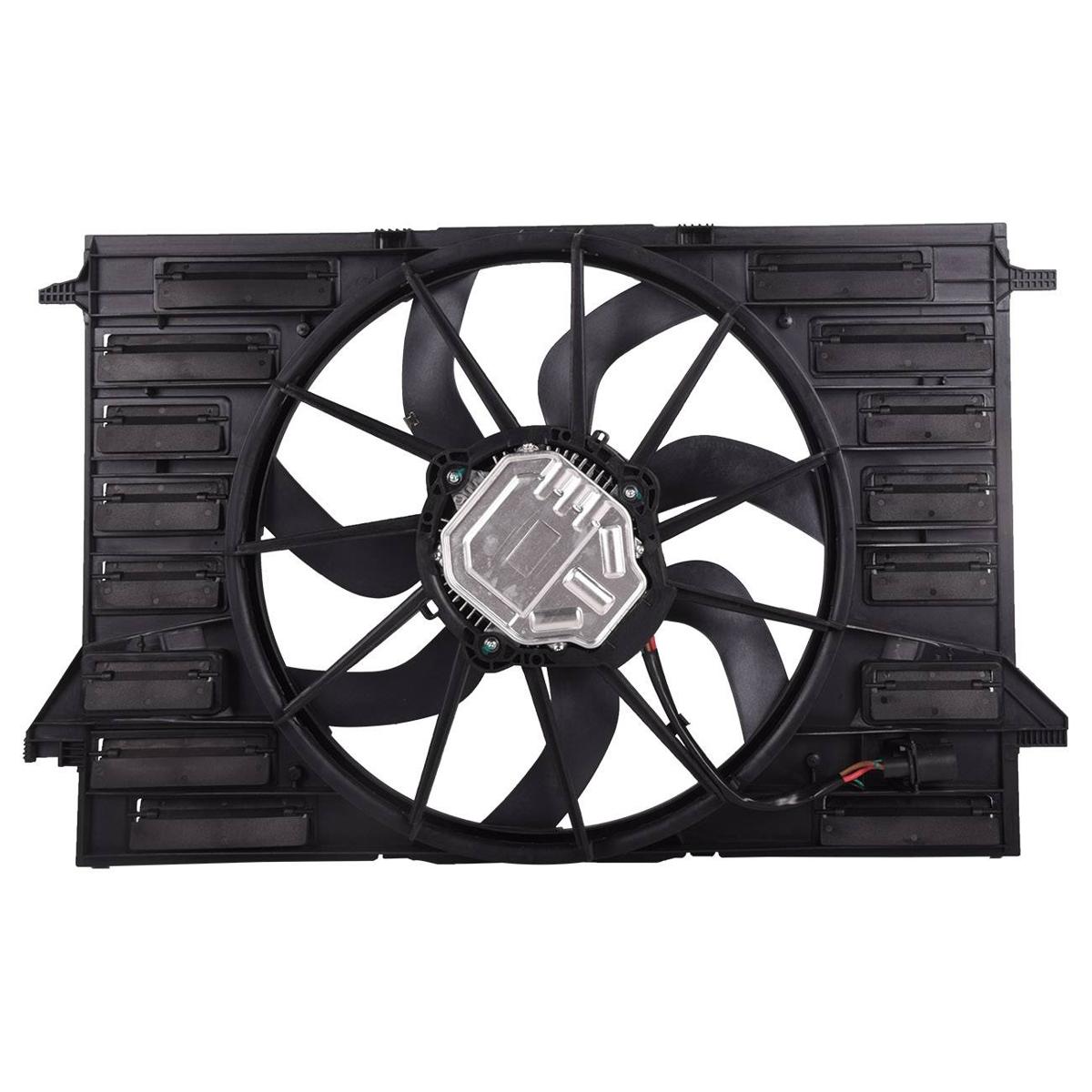 For Audi 2017 A4 Allroad Wagon 2.0L Radiator Cooling Fan Assembly 8W0959455C