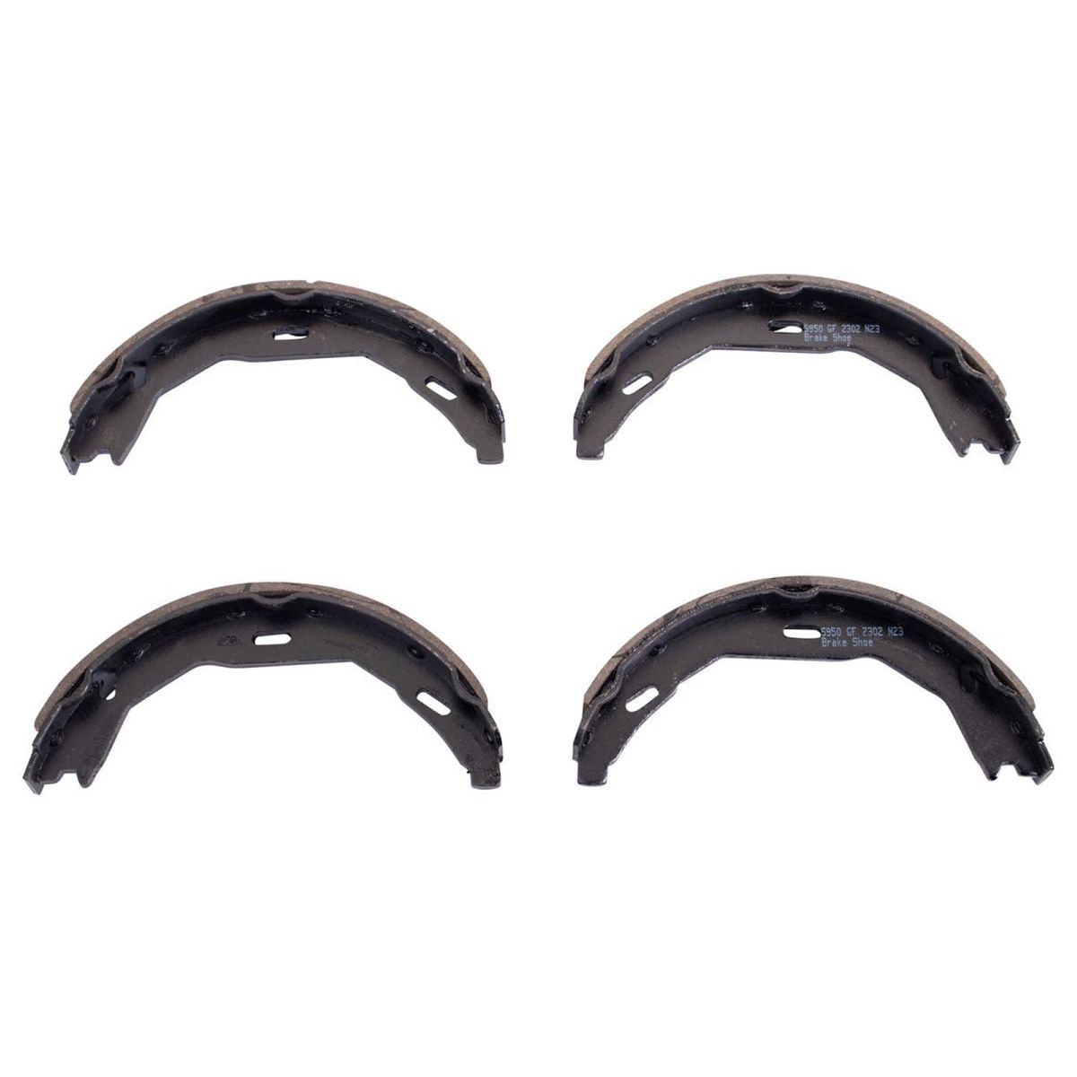 For 2008-2014 Mercedes-Benz C300 4Matic Luxury Sedan Parking Brake Shoe Set