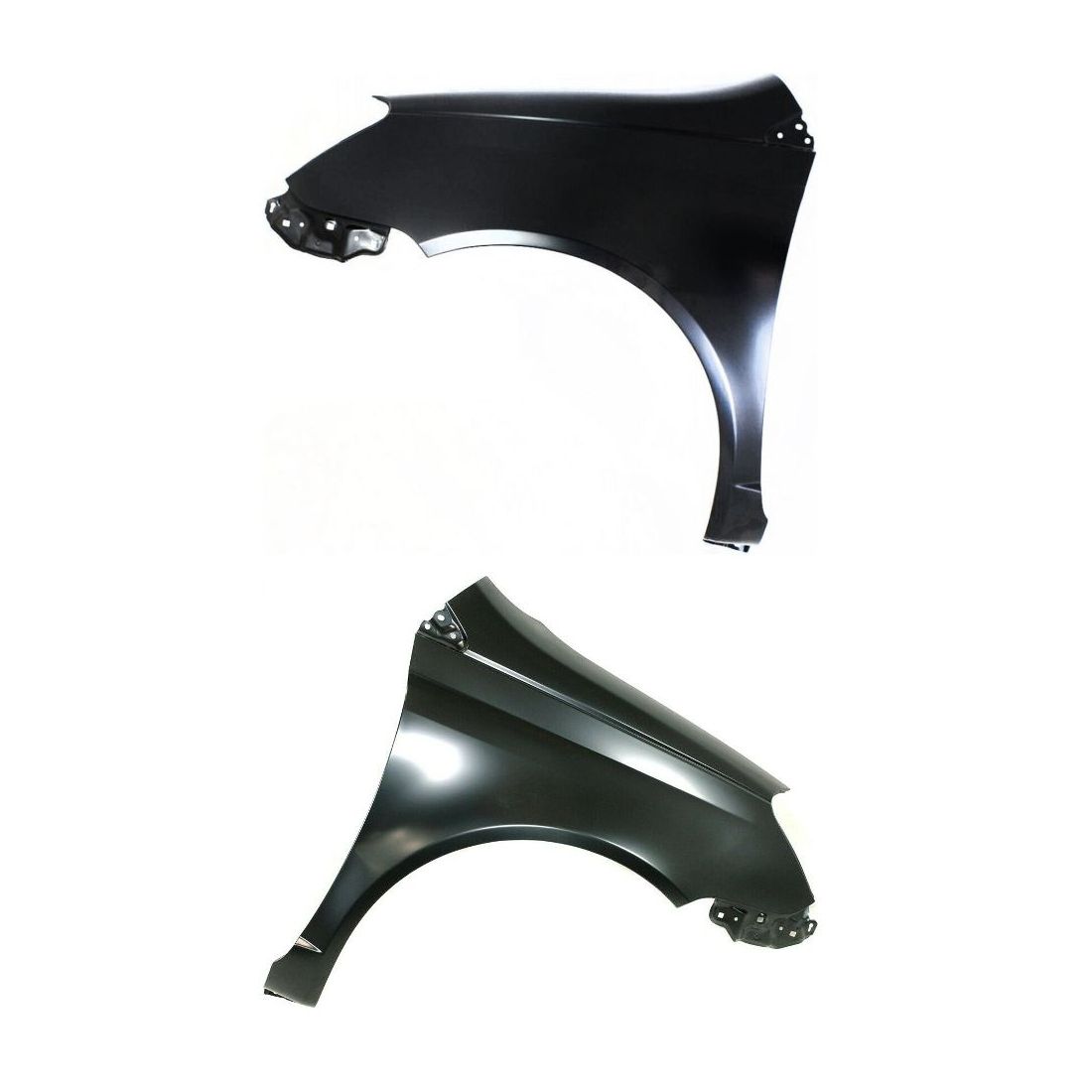 2pcs Front LH&RH Fender For 04-05 Echo Hatchback 03-05 Echo Sedan Primed Steel