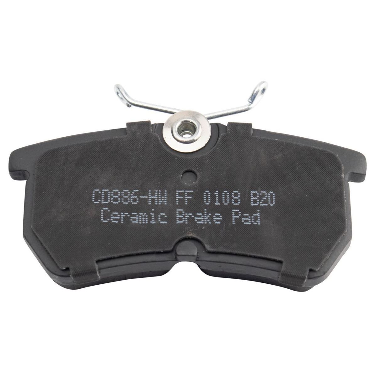 For 2014-2018 Ford Fiesta Titanium Hatchback Rear Ceramic Brake Pads