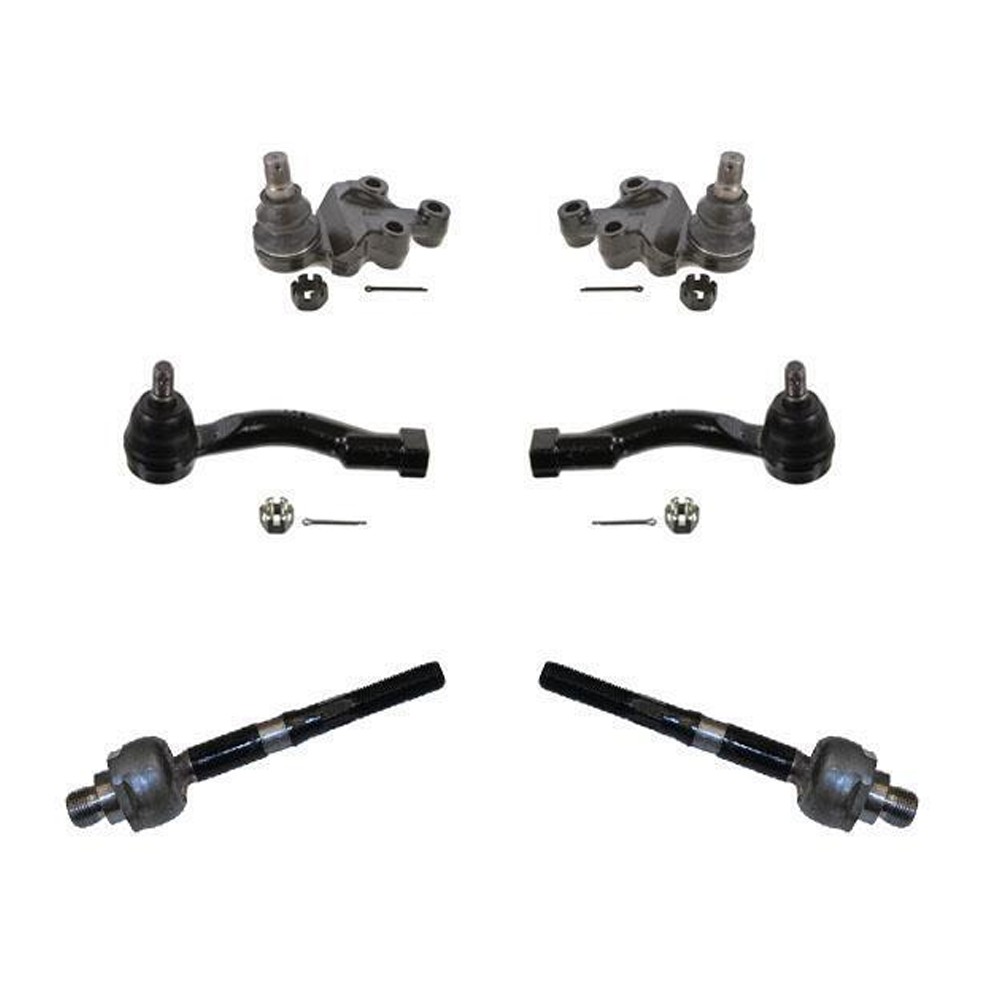 Front Lower Ball Joint Front Inner And Outer Tie Rods For Kia Sorento 2003-2009