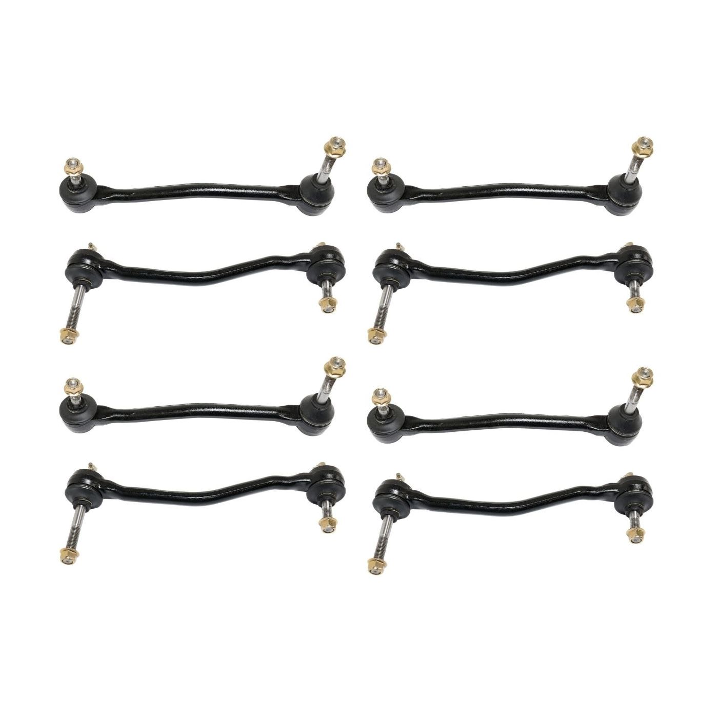 8 PCS - Sway Bar Links Set Front Driver & Passenger Side For Ford Truck